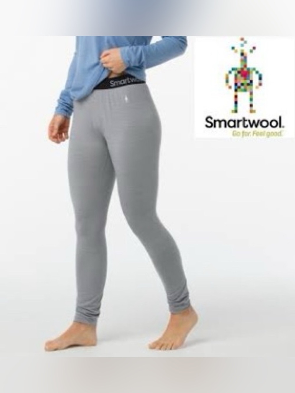 Smartwool Merino 150 Base Layer Micro Stripe Thermal Bottoms Leggings Size XS